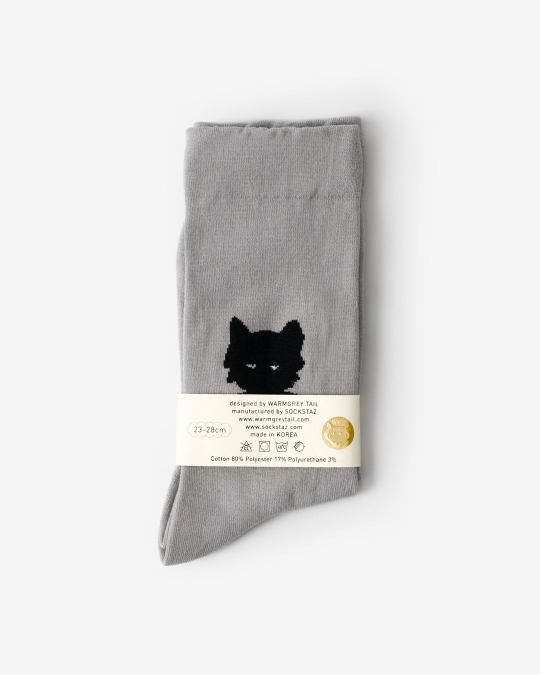 ウルフソックス - グレー