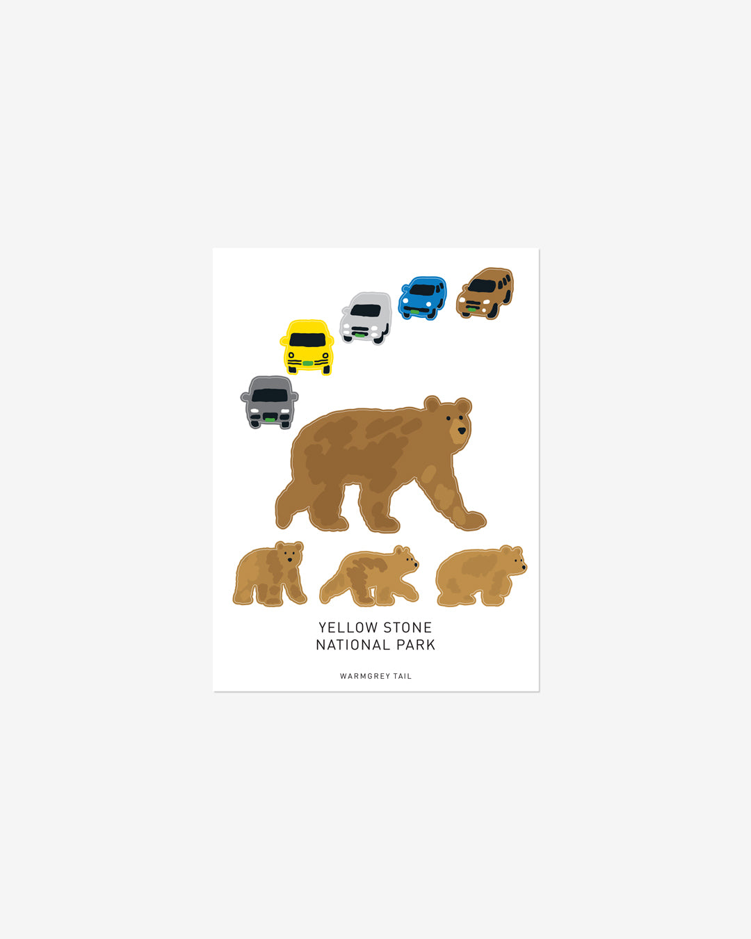 イエローストーンステッカー